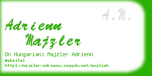 adrienn majzler business card